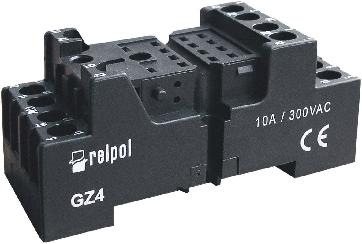 Relpol GZ4 – Relay Sockets & Bases