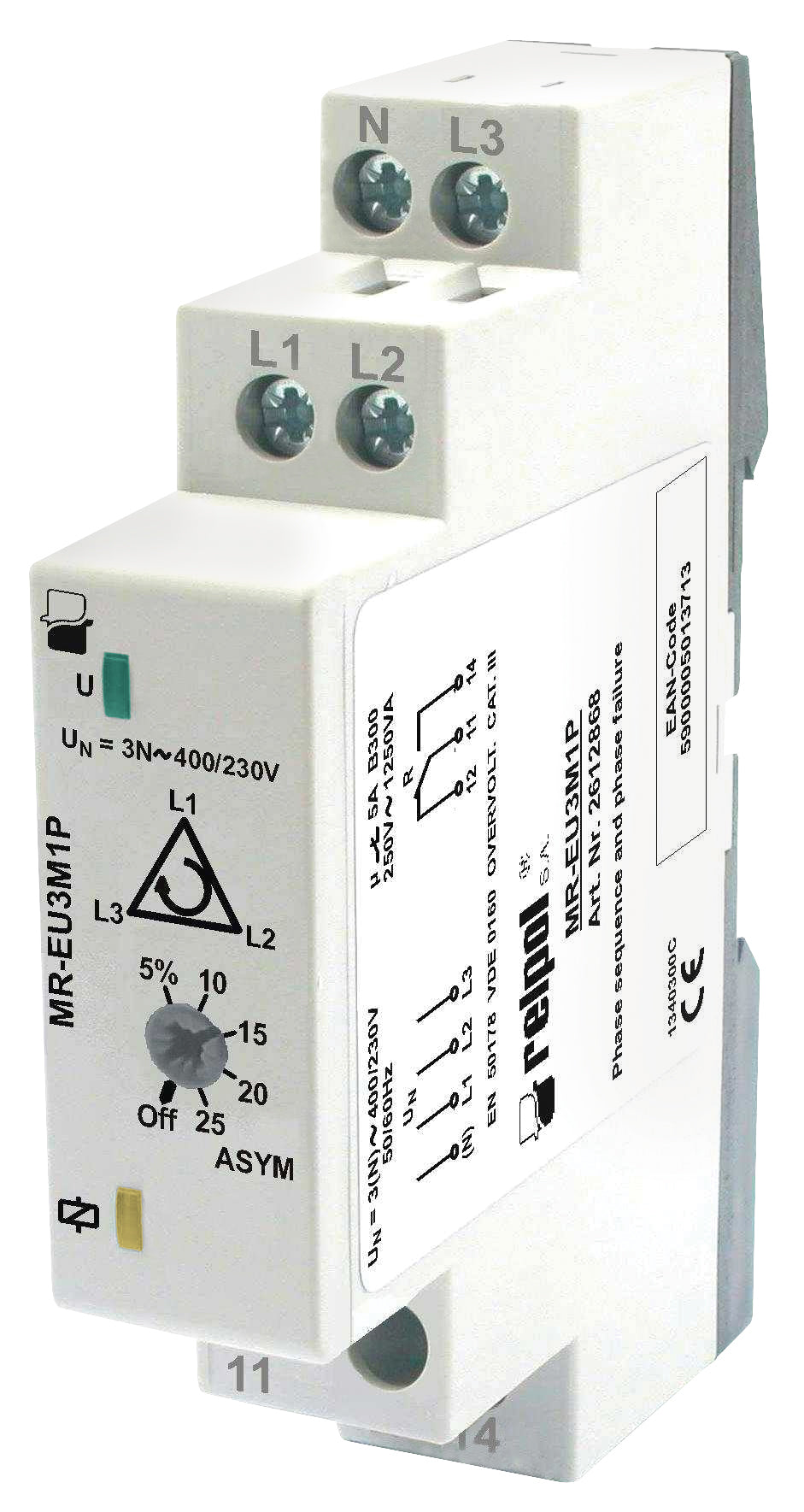 Relpol MR-EU3M1P – Monitoring Relays