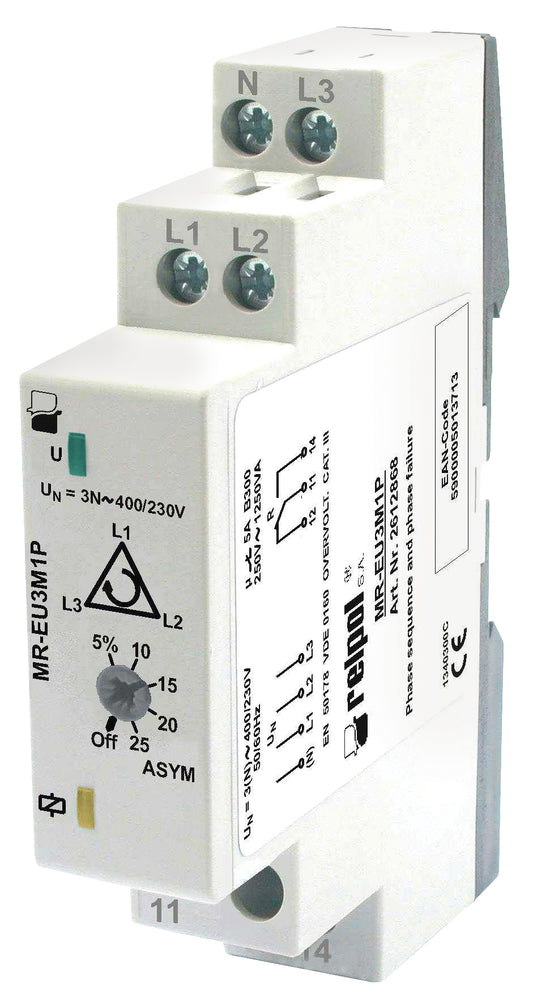 Relpol MR-EU3M1P – Monitoring Relays