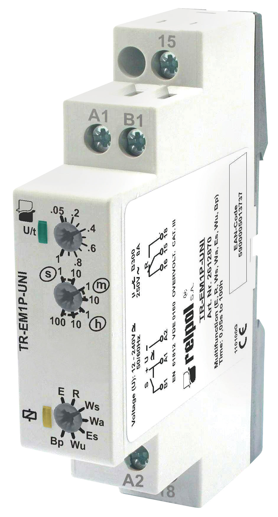 Relpol TR-EM1P-UNI – Time Relays