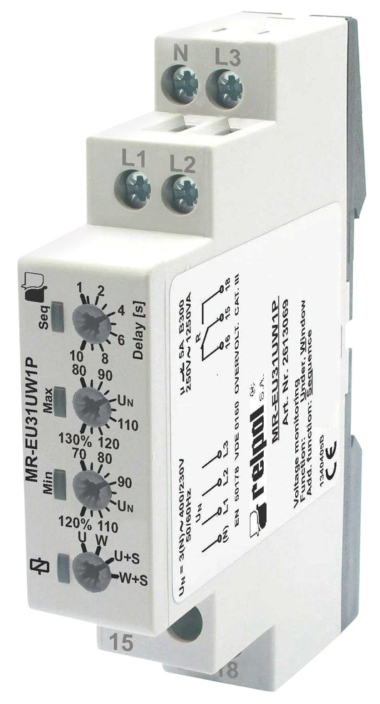 Relpol MR-EU31UW1P – Monitoring Relays