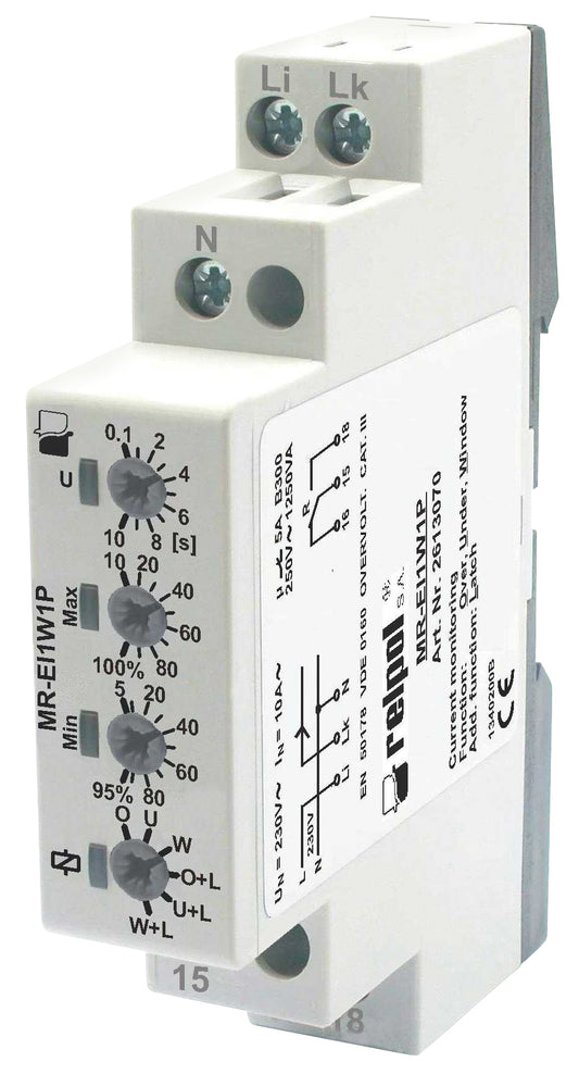 Relpol MR-EI1W1P – Monitoring Relays