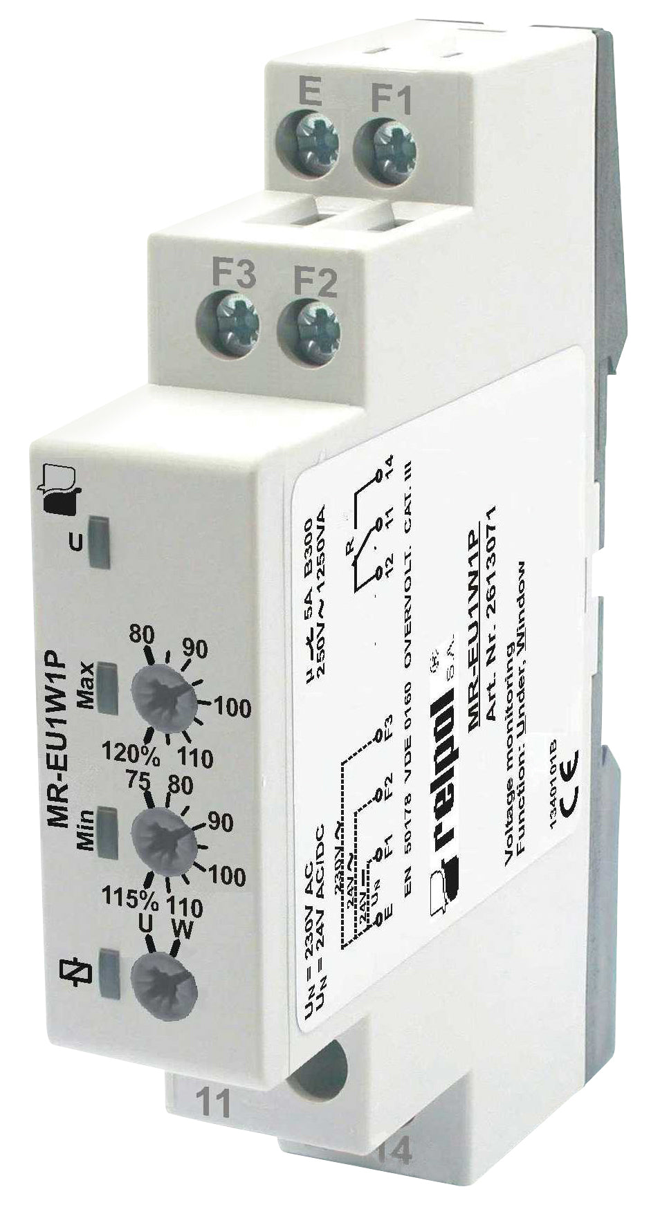 Relpol MR-EU1W1P – Monitoring Relays