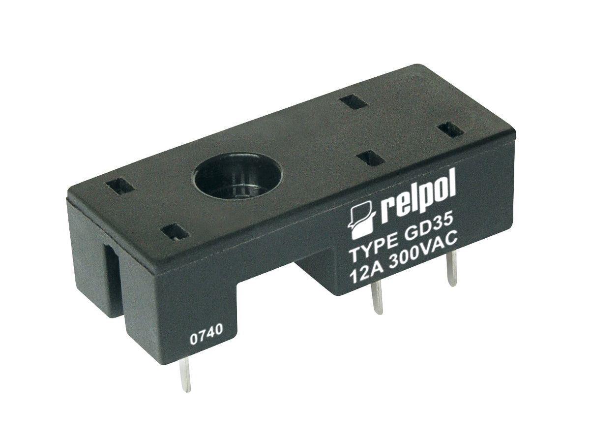 Relpol GD35 – Relay Sockets & Bases