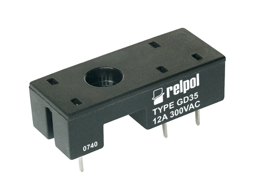 Relpol GD35 – Relay Sockets & Bases