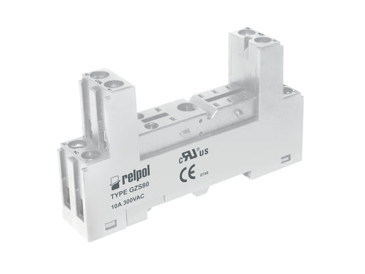 Relpol GZS80 GRAY – Relay Sockets & Bases