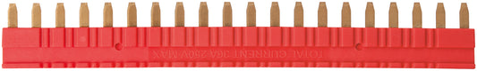 Relpol JB20-1 Red – Relay Sockets & Bases