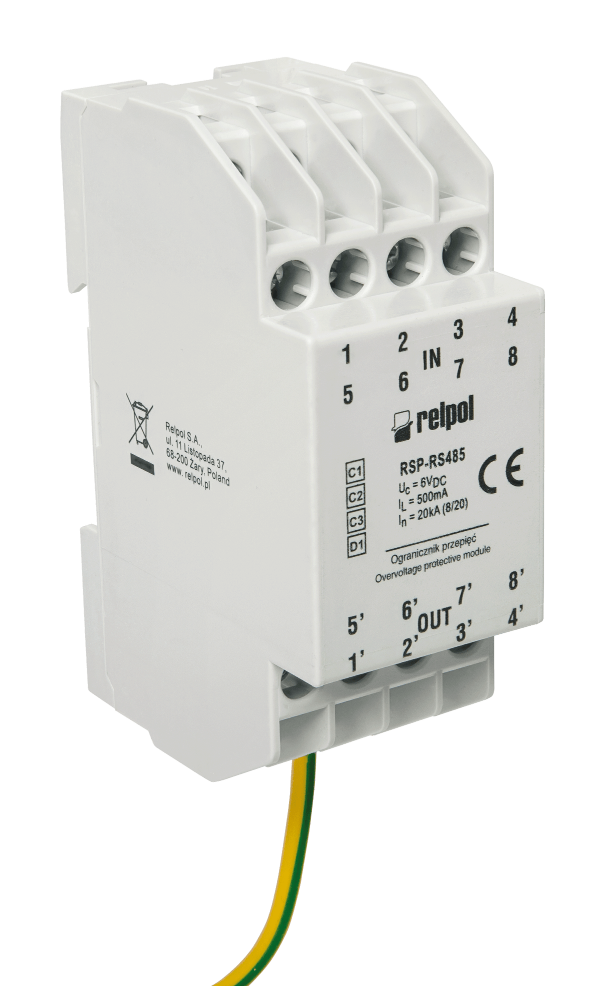 Relpol RSP-RS485 – Data Line Surge Protection
