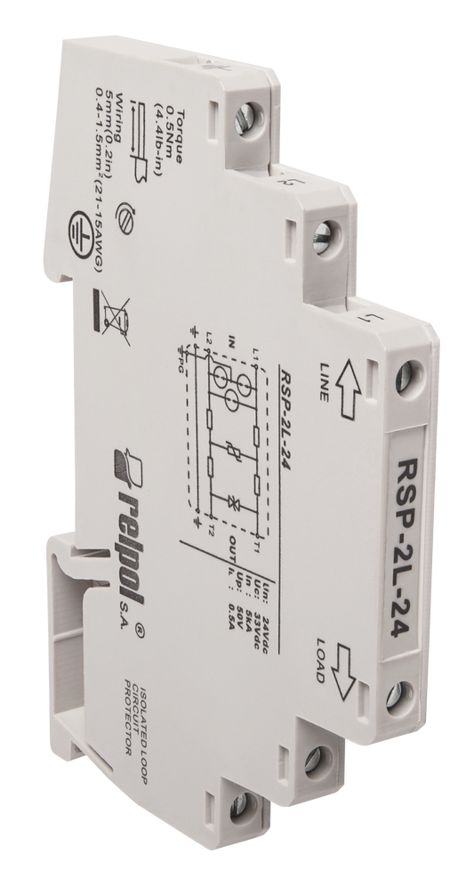 Relpol RSP-2L-24 – Data Line Surge Protection