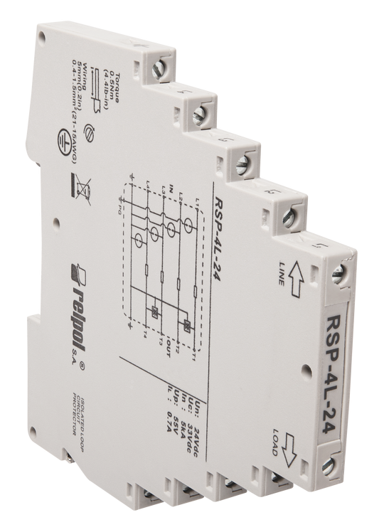 Relpol RSP-4L-24 – Data Line Surge Protection