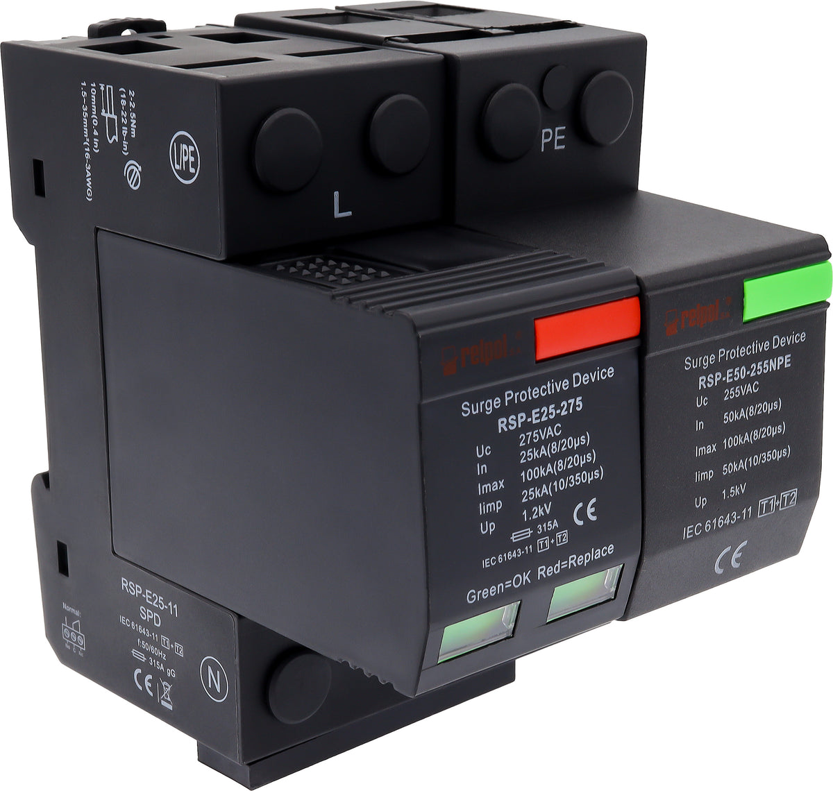 Relpol RSP-E25-11 – AC Power Surge Protection