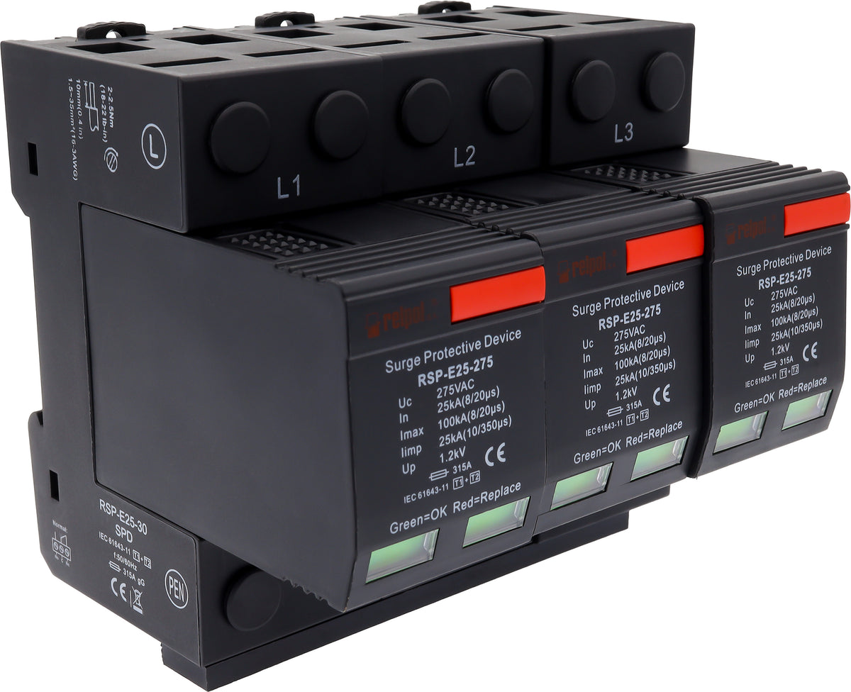 Relpol RSP-E25-30 – AC Power Surge Protection