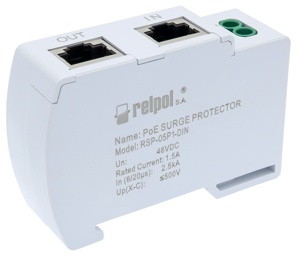 Relpol RSP-05P1-DIN – Data Line Surge Protection
