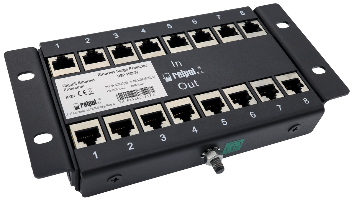 Relpol RSP-1M8-W – Data Line Surge Protection