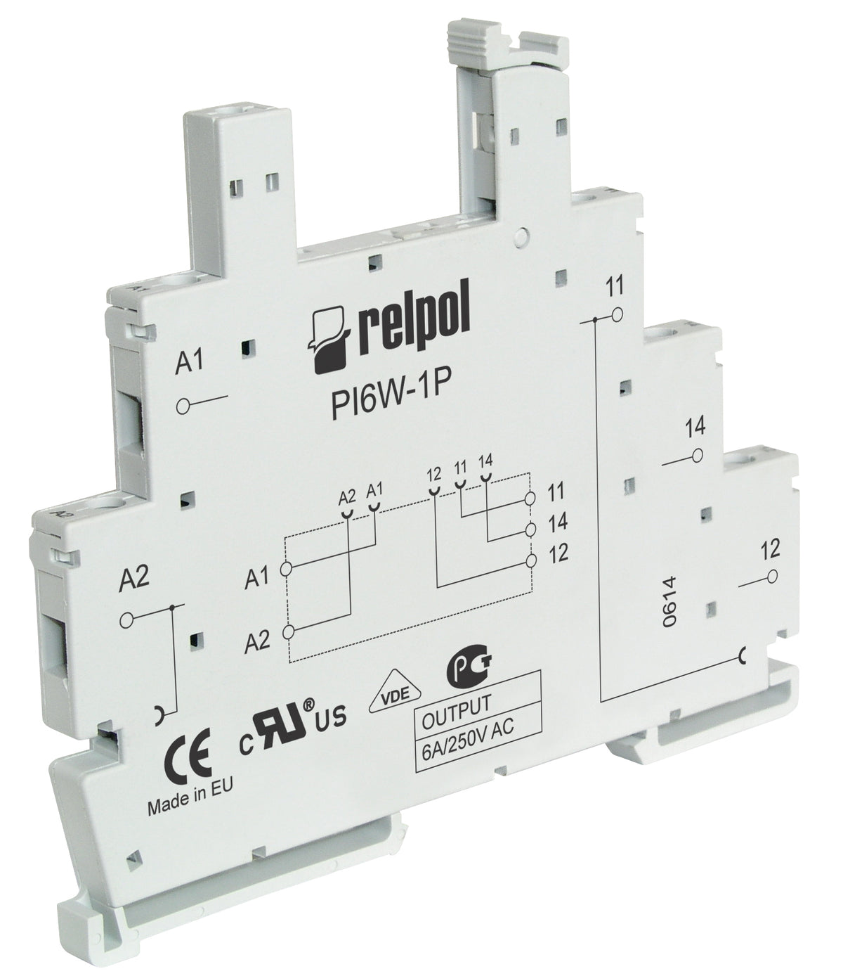 Relpol PI6W-1P-24VDC – Relay Sockets & Bases