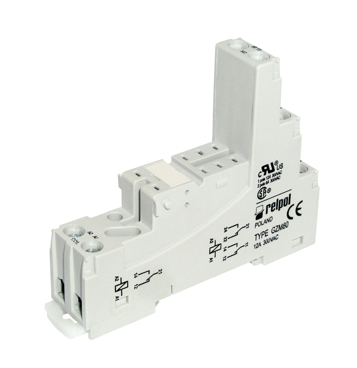 Relpol GZM80 – Relay Sockets & Bases