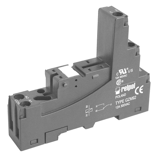 Relpol GZM92 (black) – Relay Sockets & Bases