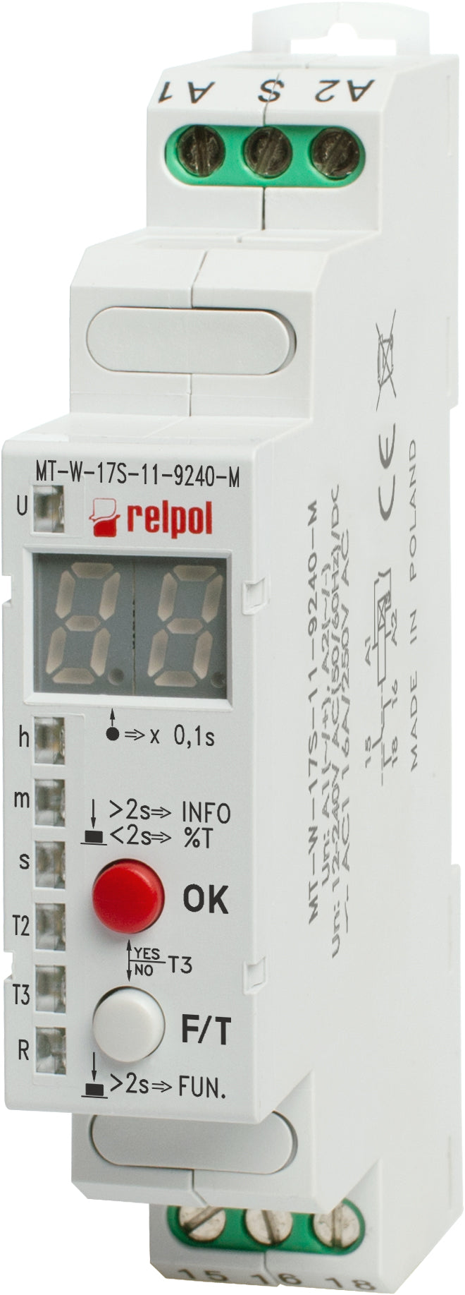 Relpol MT-W-17S-11-9240-M – Time Relays