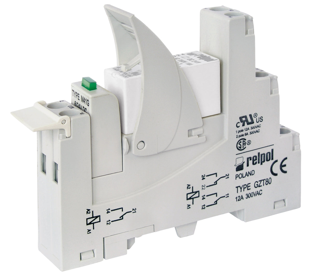 Relpol PI85-012DC-M41G-TS-2311 – Interface Relays