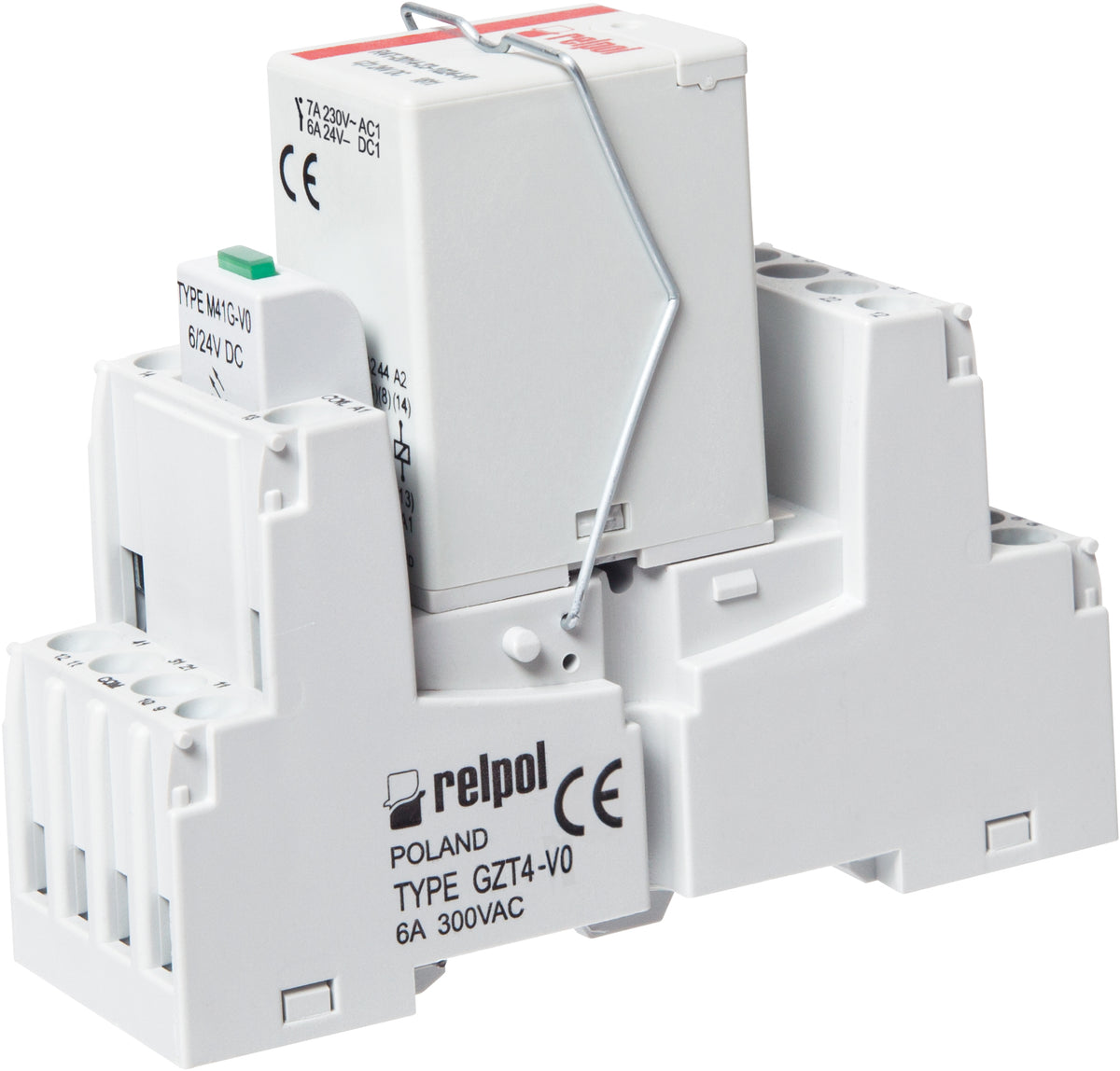 Relpol PIR4T-024DC-M41G-V0 – Interface Relays