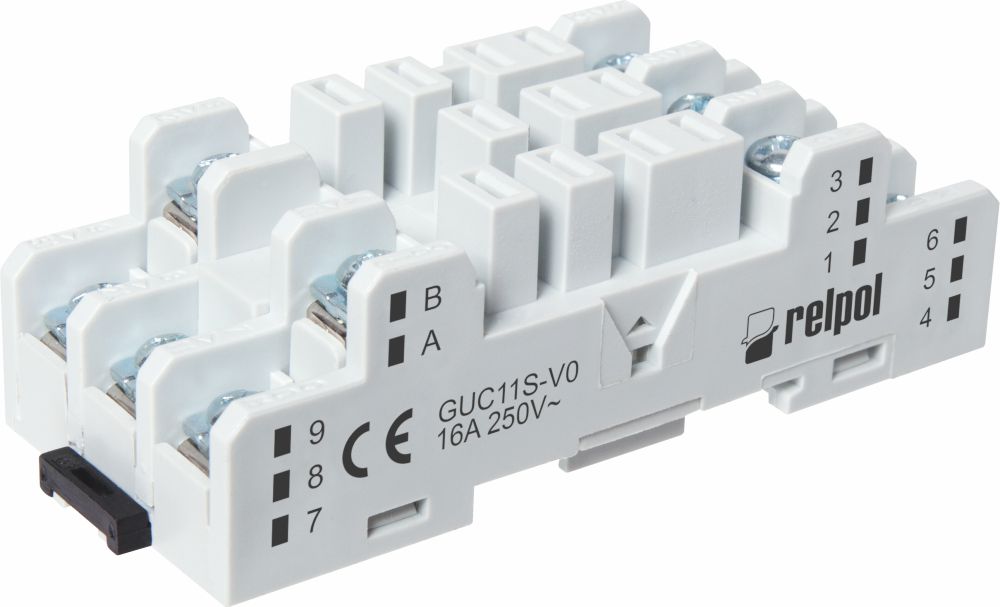 Relpol GUC11S-V0 – Relay Sockets & Bases