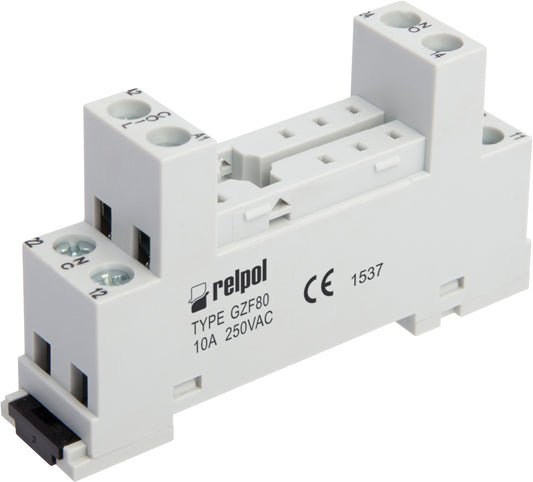 Relpol GZF80 – Relay Sockets & Bases