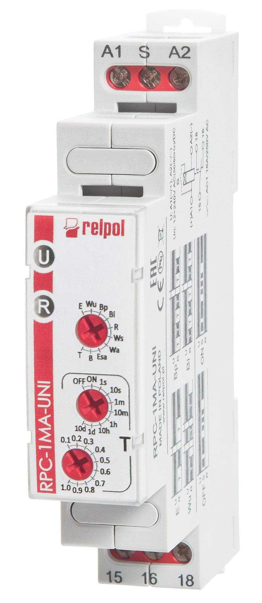 Relpol RPC-1MA-UNI – Time Relays