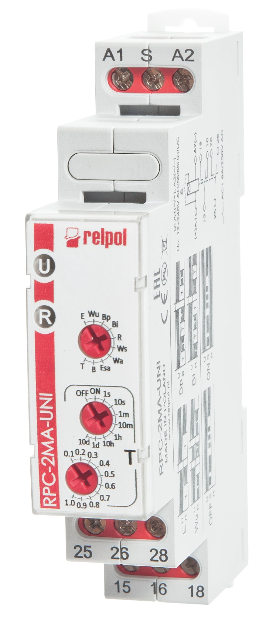 Relpol RPC-2MA-UNI – Time Relays