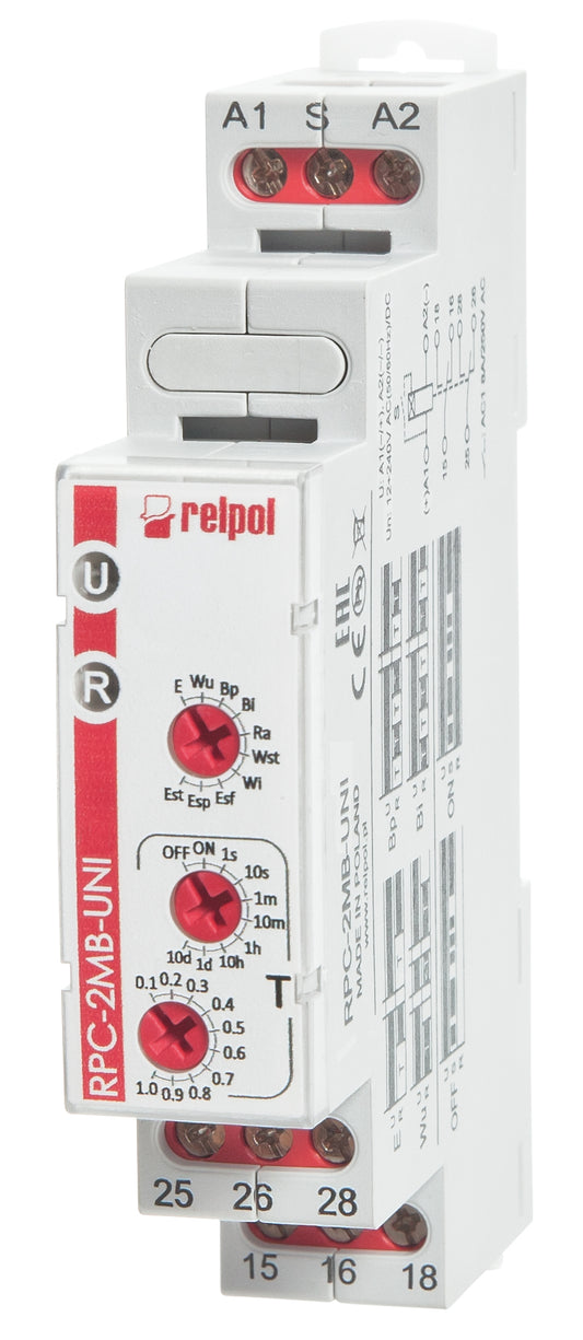 Relpol RPC-2MB-UNI – Time Relays