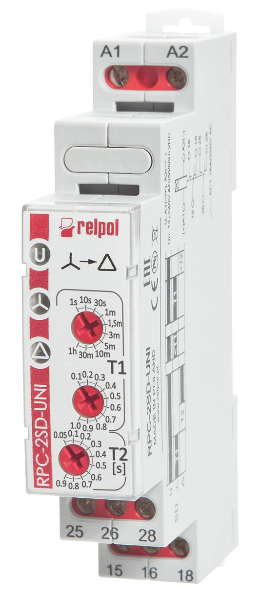Relpol RPC-2SD-UNI – Time Relays