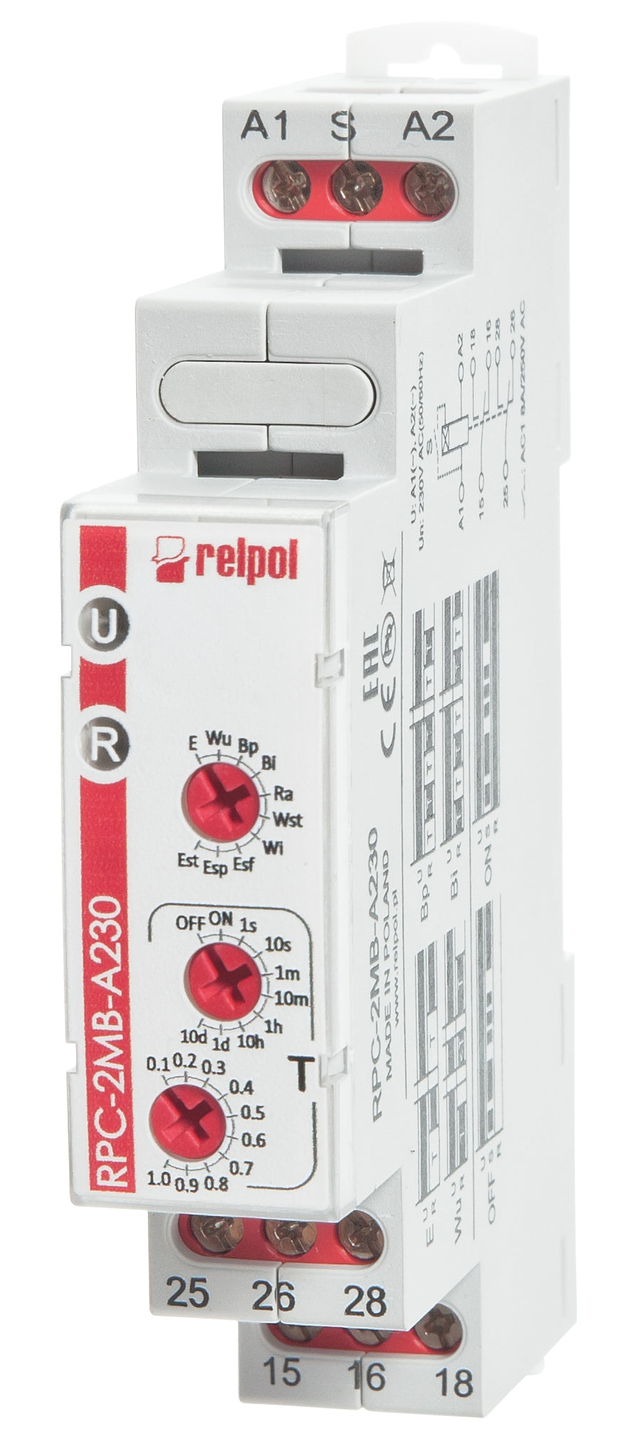 Relpol RPC-2MB-A230 – Time Relays