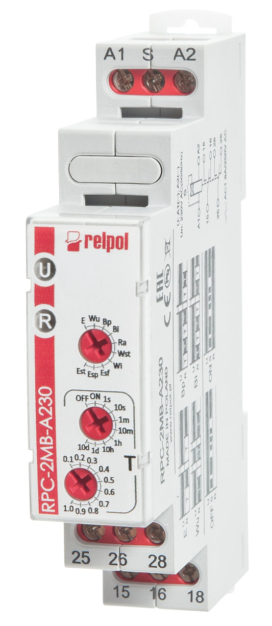 Relpol RPC-2MB-A230 – Time Relays