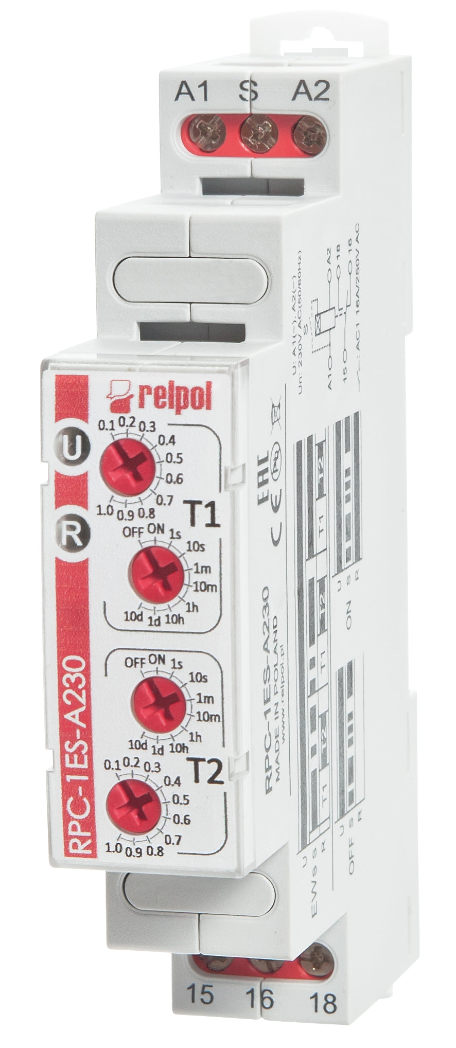 Relpol RPC-1ES-A230 – Time Relays