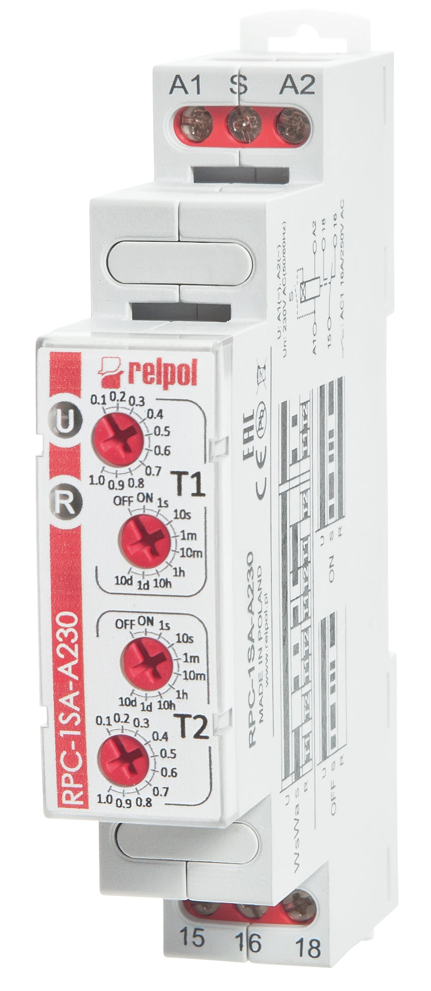 Relpol RPC-1SA-A230 – Time Relays