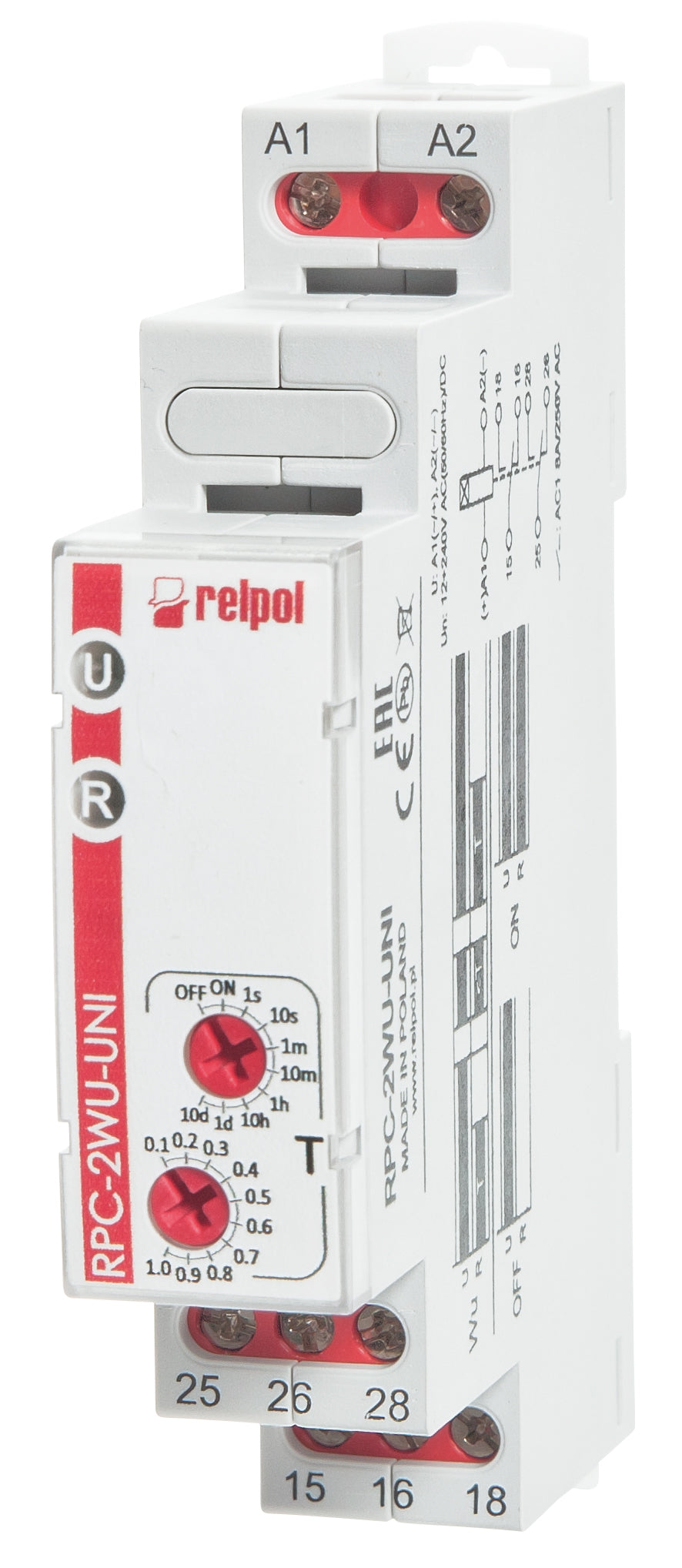 Relpol RPC-2WU-A230 – Time Relays