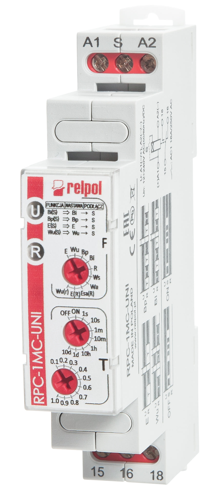 Relpol RPC-1MC-UNI – Time Relays