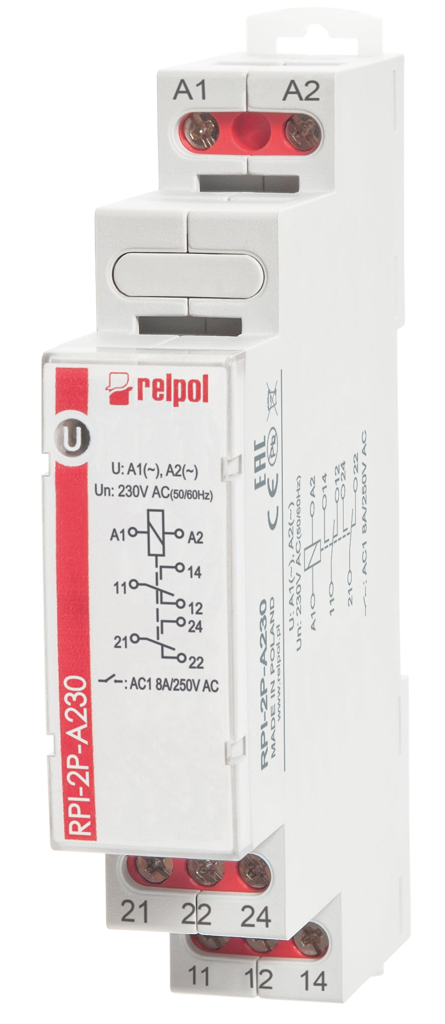 Relpol RPI-2P-A230 – Industrial Relays