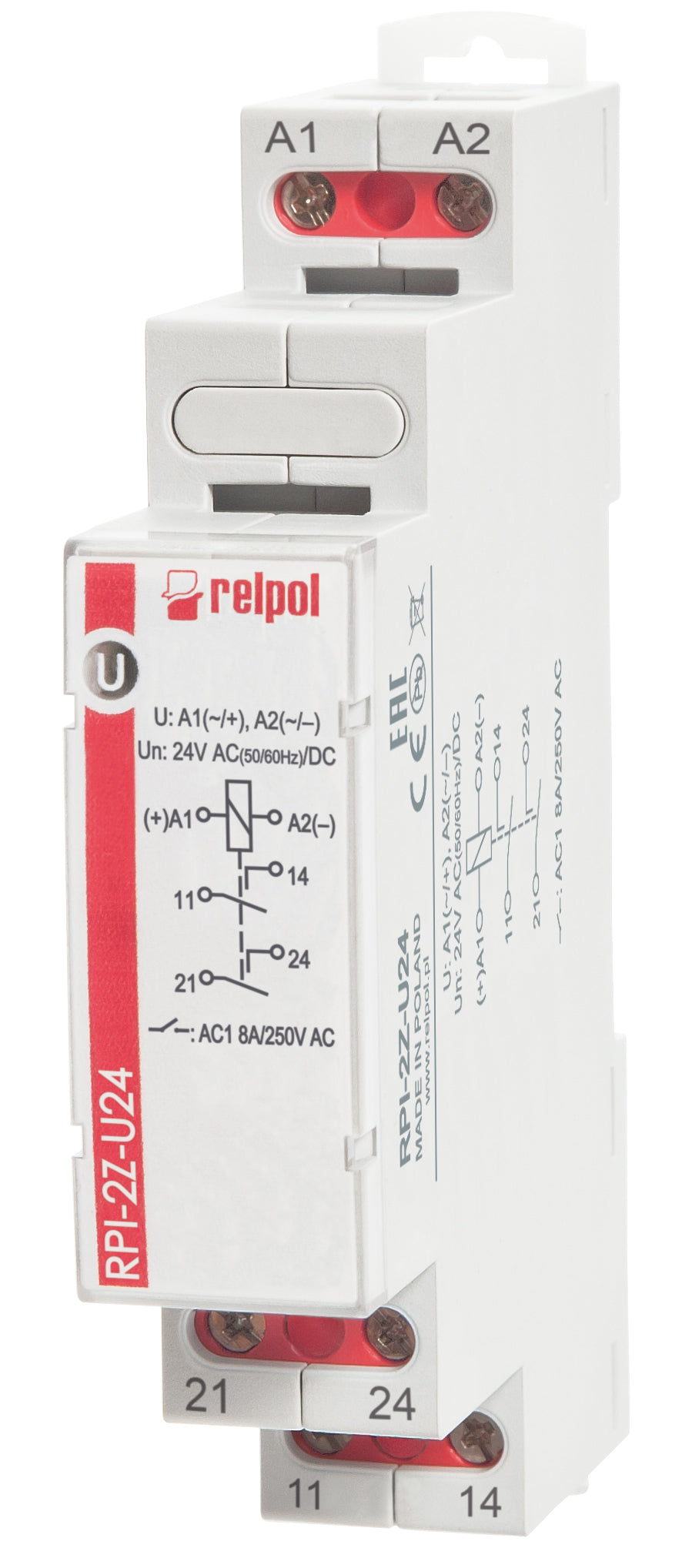 Relpol RPI-2Z-U24 – Industrial Relays