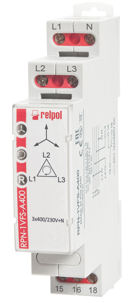 Relpol RPN-1VFS-A400 – Monitoring Relays