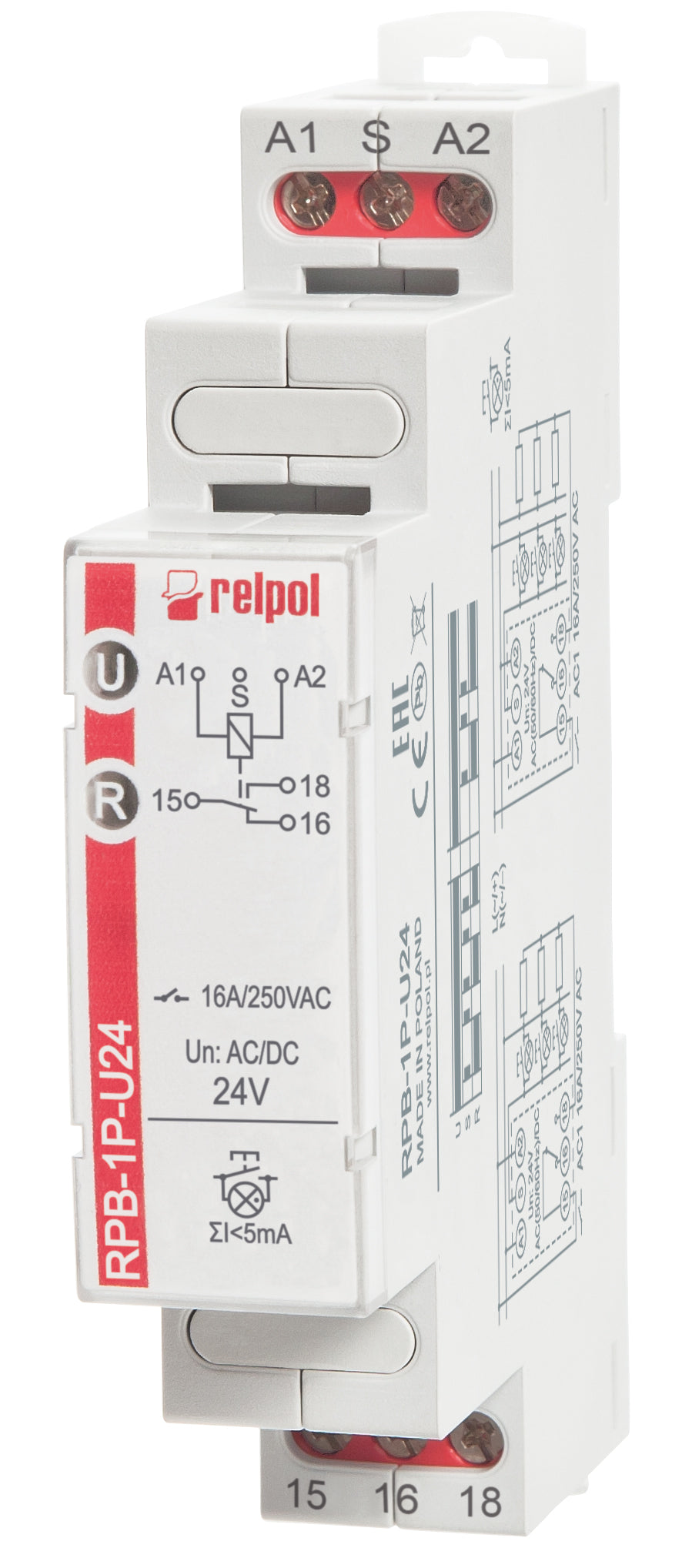 Relpol RPB-1P-U24 – Industrial Relays