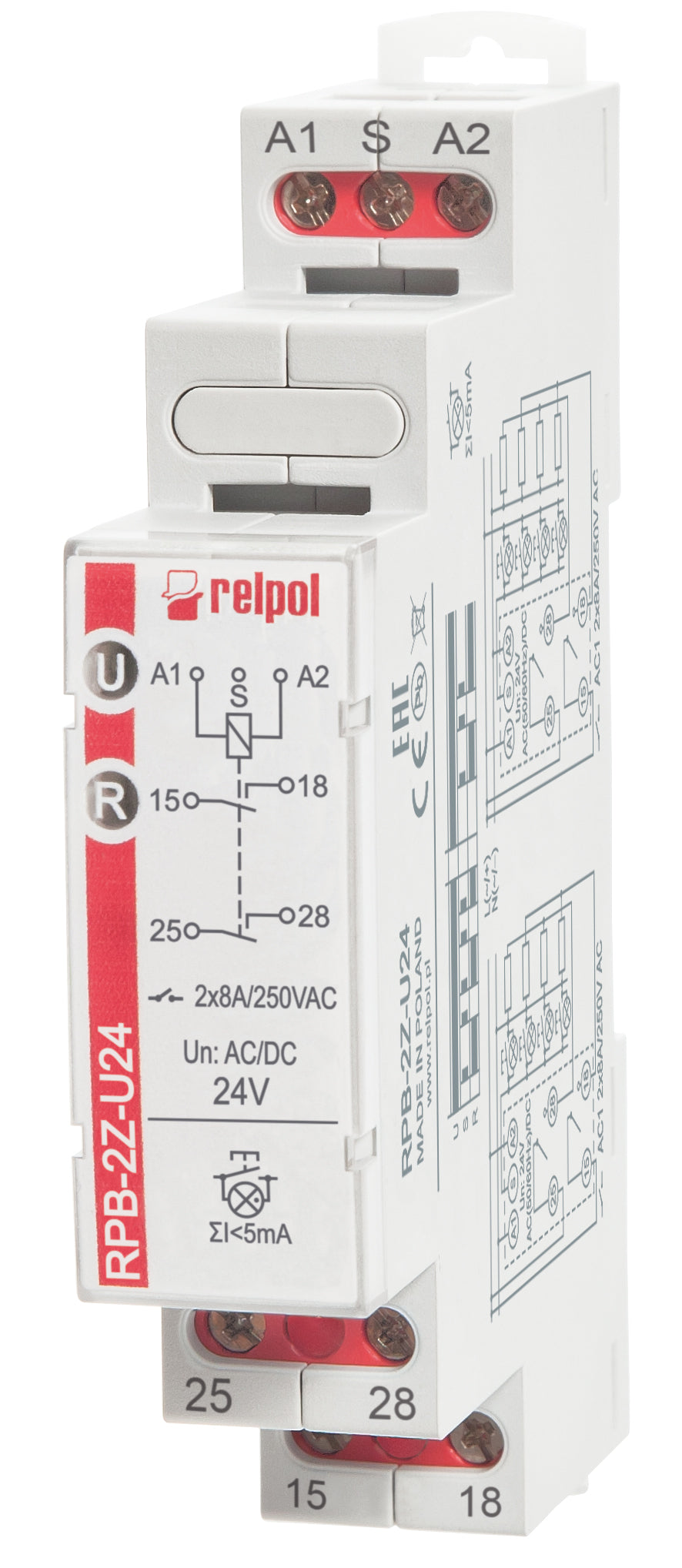 Relpol RPB-2Z-U24 – Industrial Relays