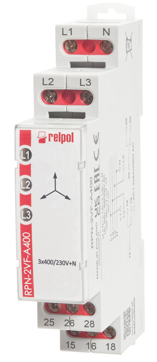 Relpol RPN-2VF-A400 – Monitoring Relays