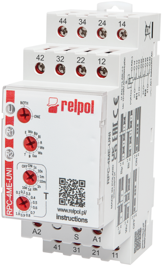 Relpol RPC-4ME-UNI – Time Relays