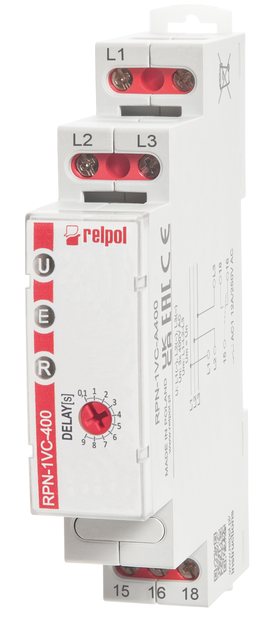 Relpol RPN-1VC-A400 – Monitoring Relays