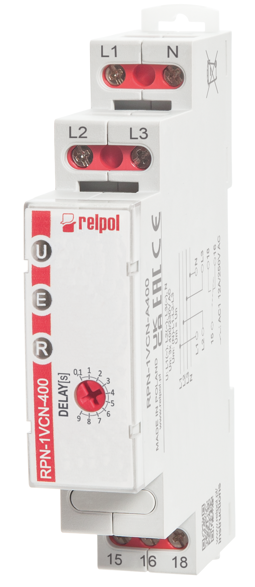 Relpol RPN-1VCN-A400 – Monitoring Relays