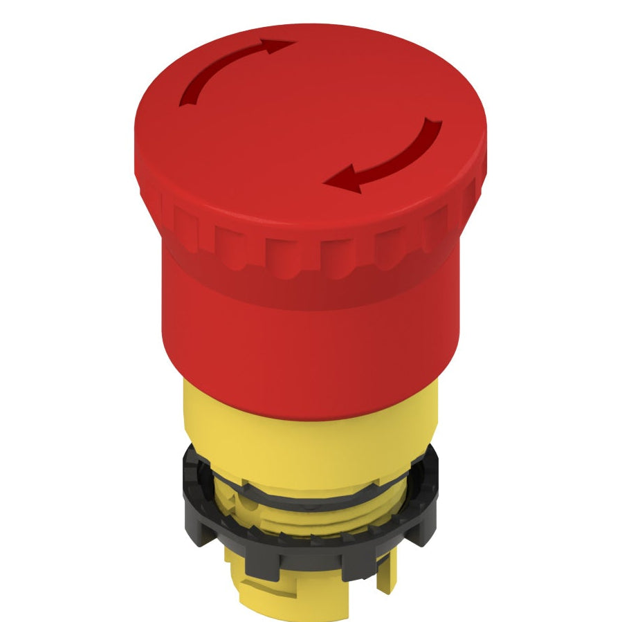 Pizzato E2 1PERZ4531 Turn to release emergency pushbutton