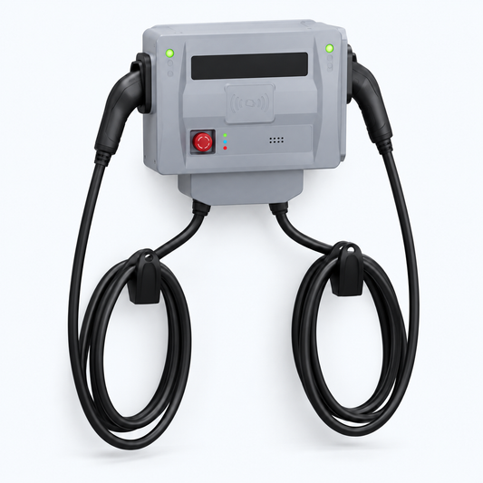 4S4 POWER SCA Dual AC Charging Station – 2 × 22 kW