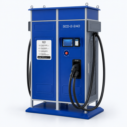 4S4 POWER SCD High-Power DC Charging Station – 360–480 kW