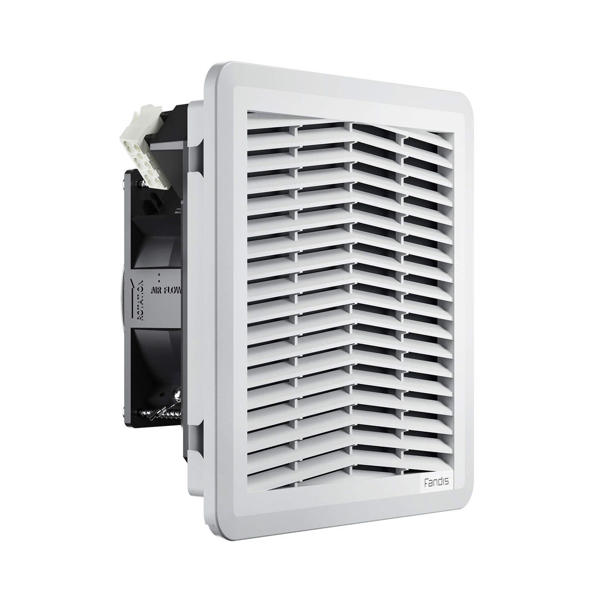 Fandis FF13PA230UNRC - FAN FILTER 230Va.c. RAL 7035 REVERSE FLOW EMC